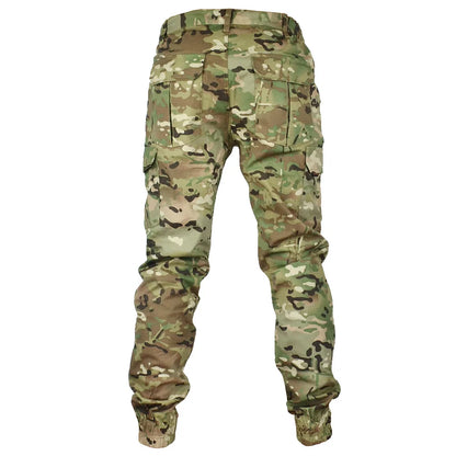 Mege Tactical Joggers Outdoor Ripstop Cargo Pants Working Clothing Hiking Lightweight Trousers Men's Streetwear.