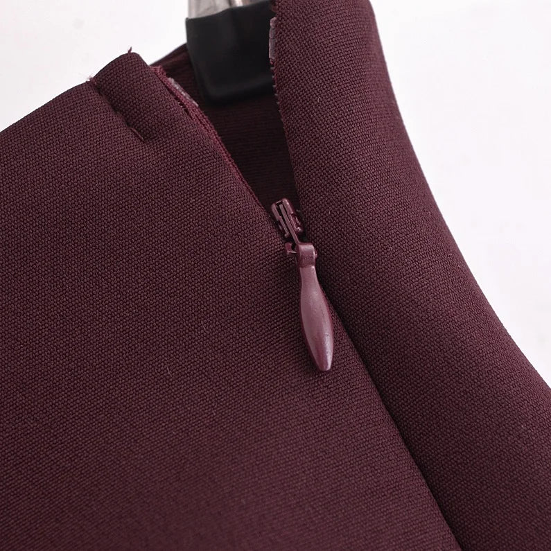 TRAF Shorts for Women Fashion Autumn Winter New Comfortable Casual Solid Color Side Zip Middle-waisted A-line Culotte Skirt Pant.