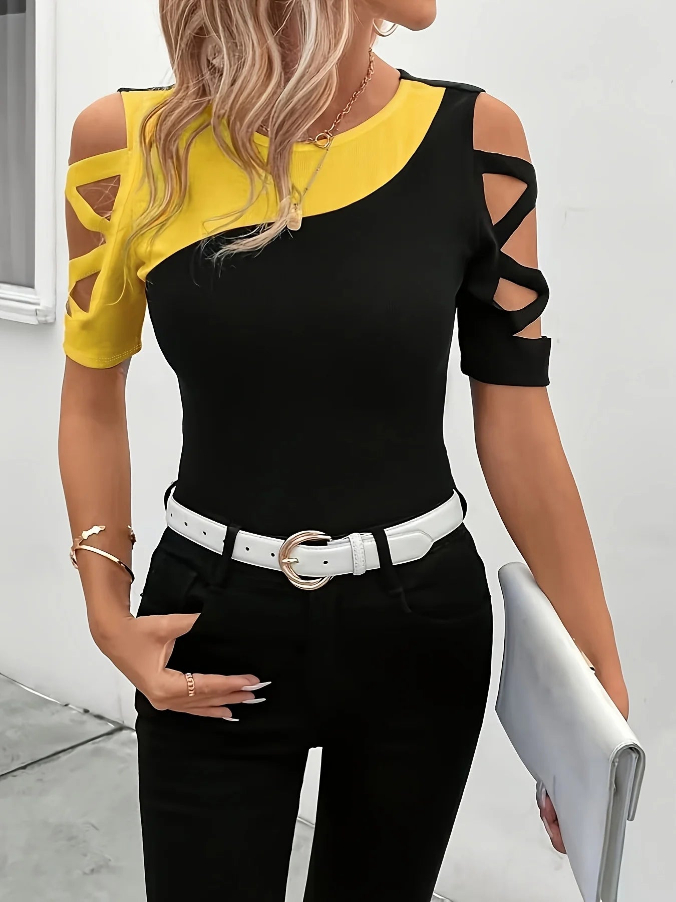 2025 Plus Size New Women's Fashion T-Shirt Tops For Spring And Summer In Europe And America.