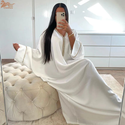 Ramadan Eid Batwing Abaya Prayer Clothes Women Kaftan Turkey Islam Muslim Long Dress Kebaya Caftan Marocain Robe Femme Musulmane.