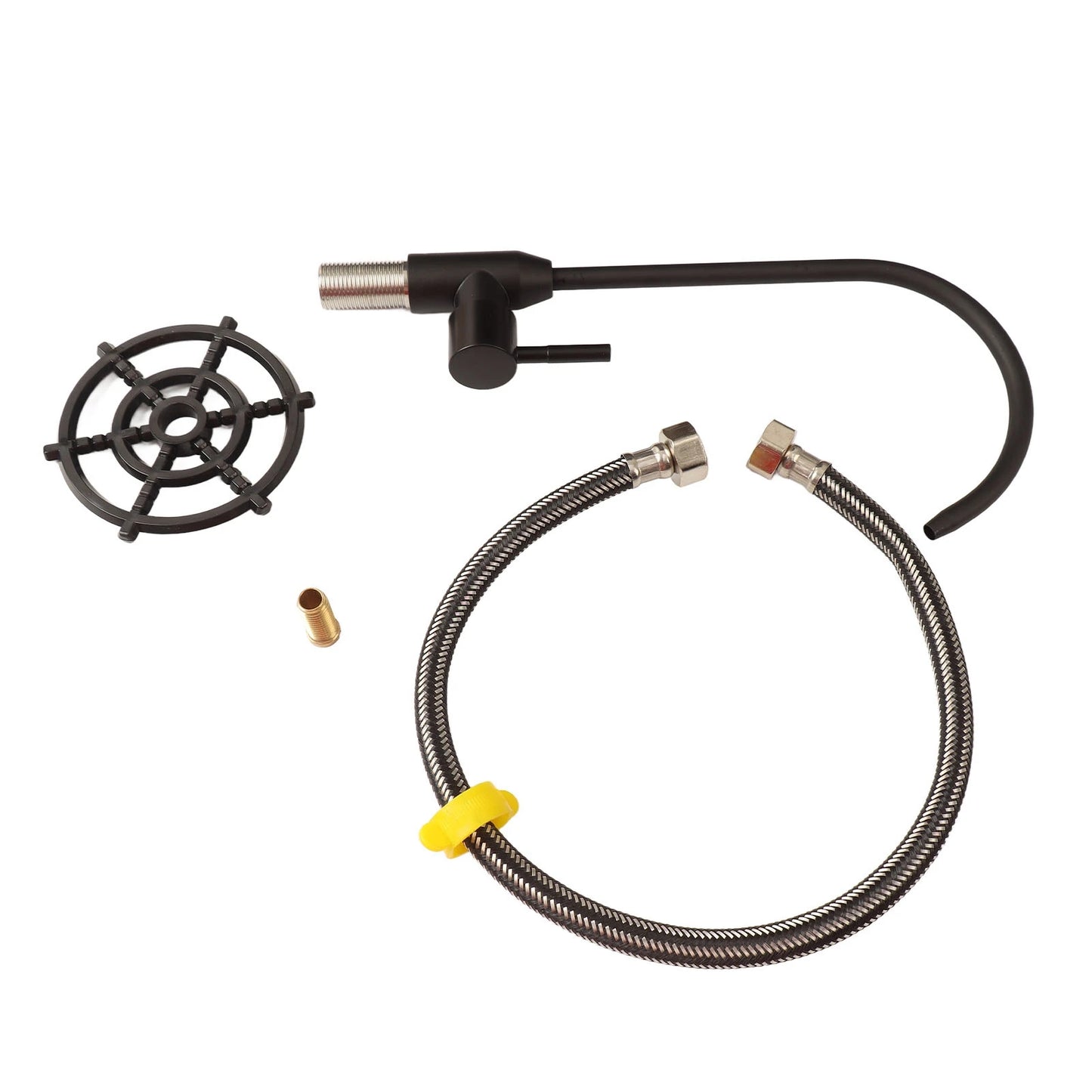 Küchenspüle unter der Theke, 68 x 45 cm, verdickter Edelstahl, Digitalanzeige, Küchenspüle, Unterbauwaschbecken