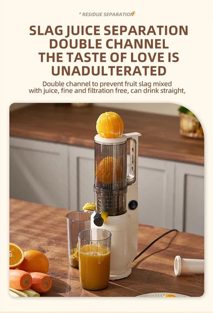 Automatic Electric Citrus Juicer Orange Lemon Fresh Orange Juicer juice and residue separation Juice Machine For Home 220V.