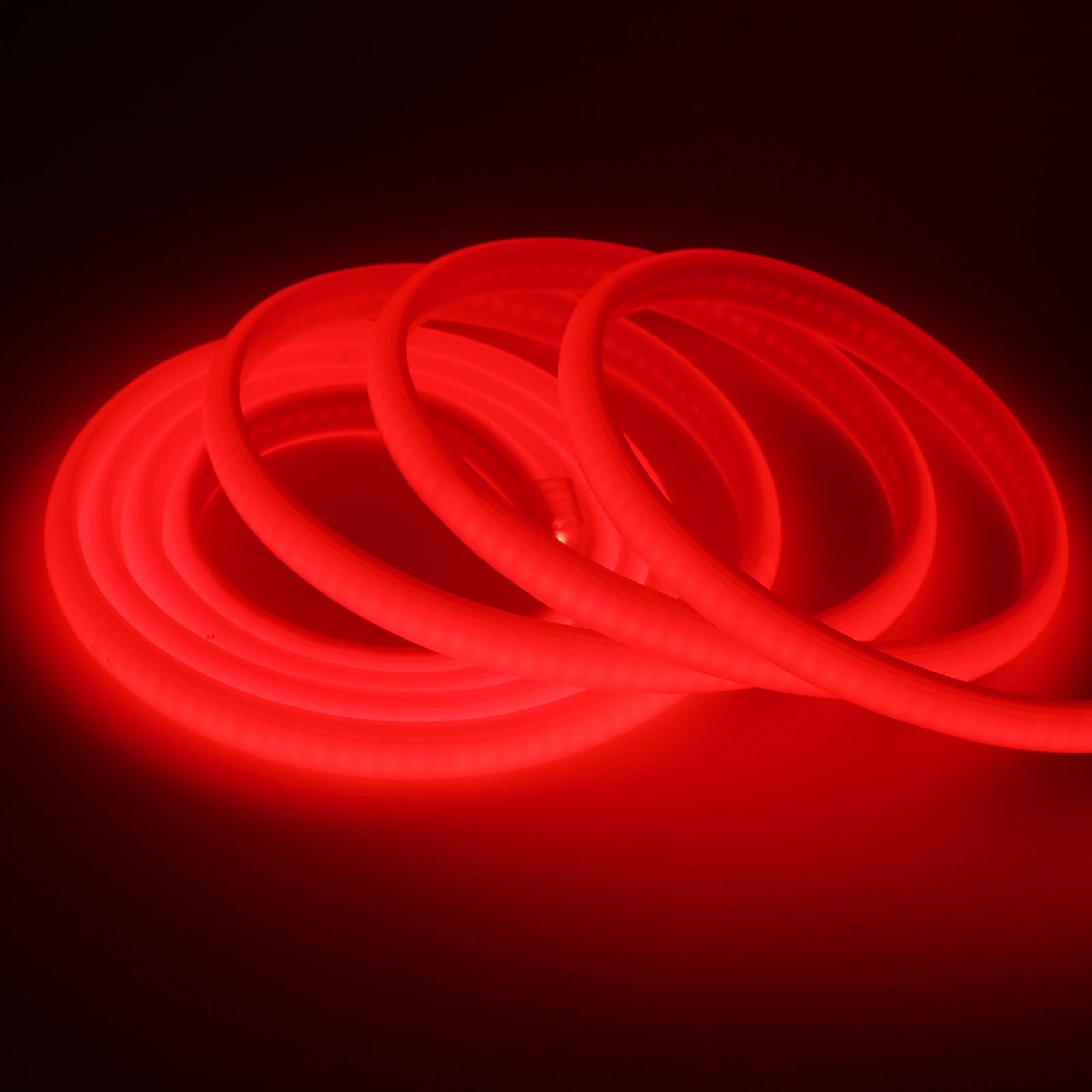 220V COB LED Light Strip Waterproof With EU Plug Red/Blue/Pink/Green Home Outdoor Garden Lighting Flex Silicone Tube Neon Lamp.