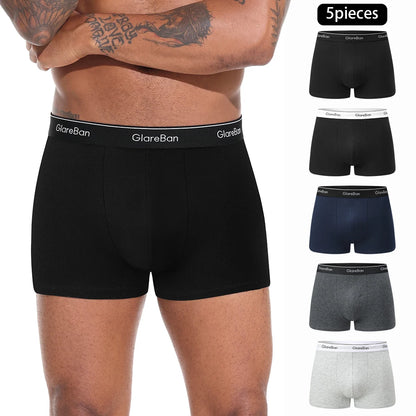 5 stücke Pack Baumwolle Boxer Briefs Männer shorts Höschen Unterwäsche Für Mann Marke Und Unterhosen Homme Luxus BoxerShorts Box Slip box
