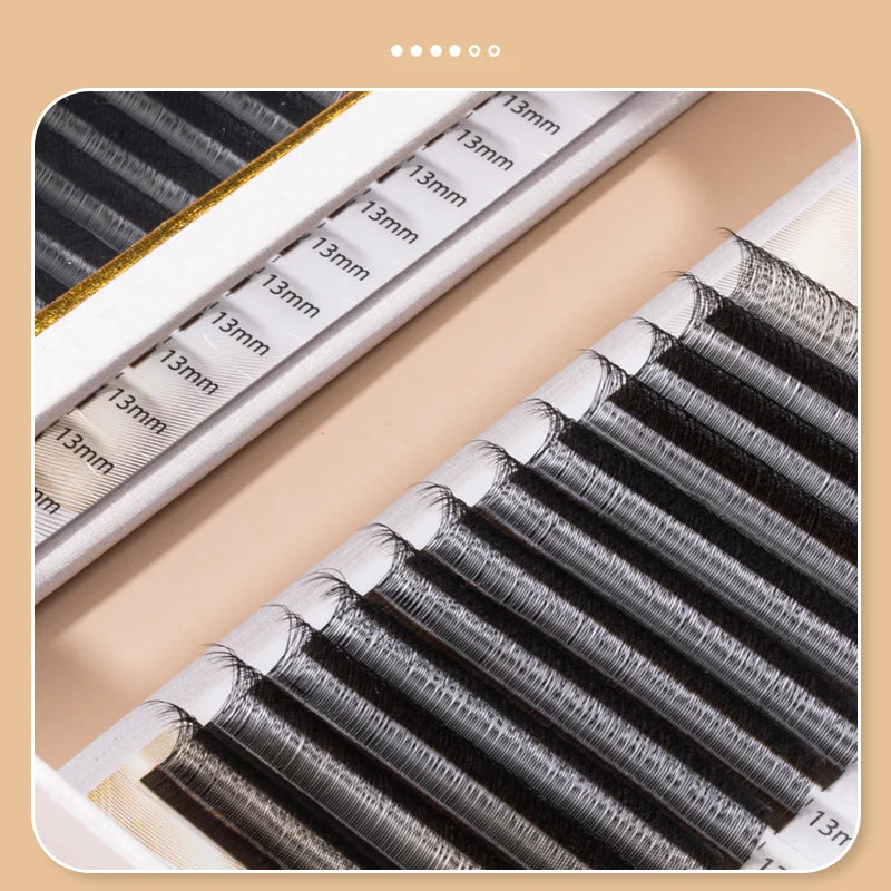 JASBLUE 2D Y Shape Eyelash Extensions Single Tip Y Premade Fans Y Lashes extensions Light Y Shape Eyelashes Lines.