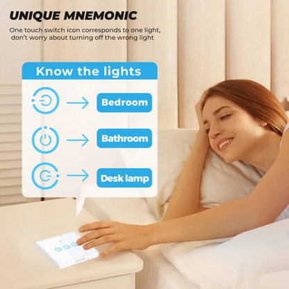 1/2/3 Gang RF433Mhz Wireless Touch Schalter RF Sender Push Button Fernbedienung für Home Led-leuchten Glas panel Wand Schalter.