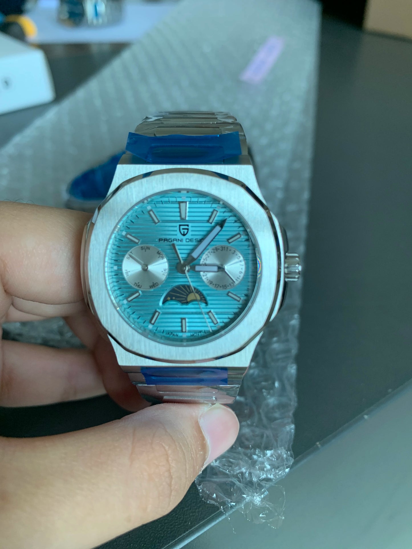 PAGANI DESIGN  Women's Watches Luxury Quartz Watch For Women Multifunctional Chronograph Moon Phase Automatic Date Ladies Watch