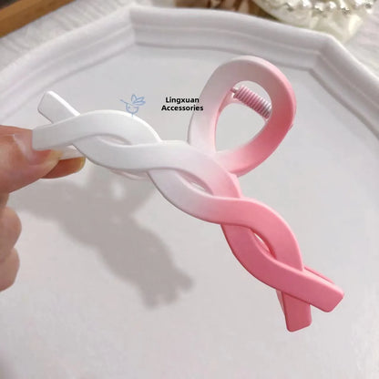 Matte Flower Hair Grips Set for Women Fairy Style Fresh Sweet Headwear for Updo Hairdo Back of Head Hair Accessories.