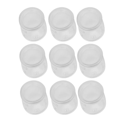 20W Square Yogurt Maker Yoghurt Making Machine LED Digital Temperature Control,with 9 Cups 100ml Each Cup.