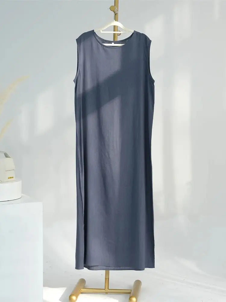 Eid Summer Cotton Linen Kimono Coat Dubai Open Abaya 2024 Muslim for Women Set Retro Kaftan Modest Dresses Islam Clothing Kebaya