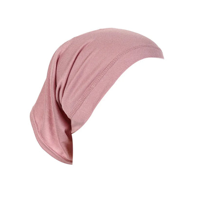 Ramadan Muslim Women Under Scarf Stretch Jersey Inner Hijabs Caps Round Front Under Hijab Cap Islamic Female Turban Bonnet.