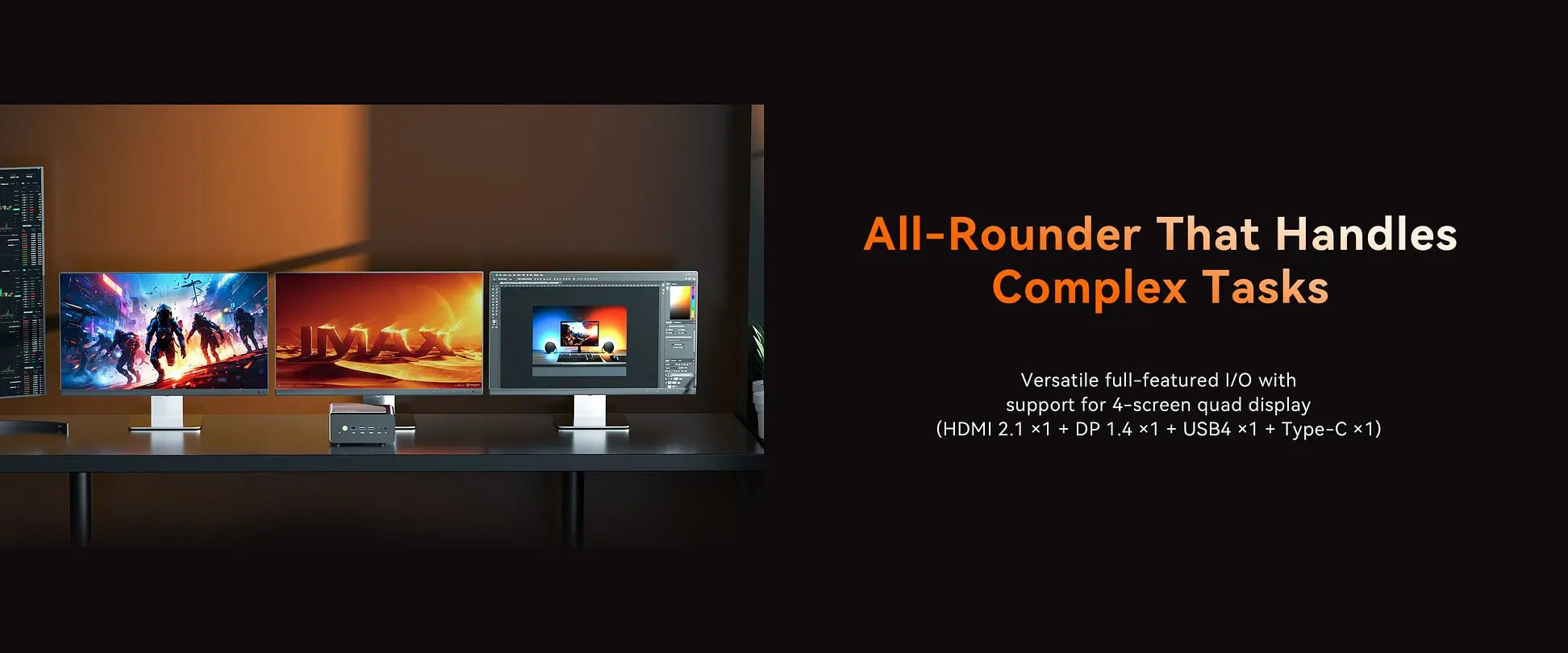 GMKtec K12 Mini PC AMD Ryzen7 H 255 (Upgraded 8745HS) Oculink DDR5 NO RAM NO ROM Desktop Computer Window 11 Pro Gaming PC WIFI6E.