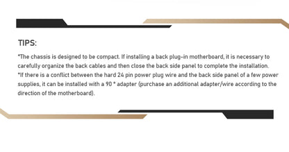 Jonsbo D32 STD/PRO MINI Desktop Case MINI-ITX MATX PC Case Support ATX/SFX Power Supply 240Water Cooling Computer Office Chassis.