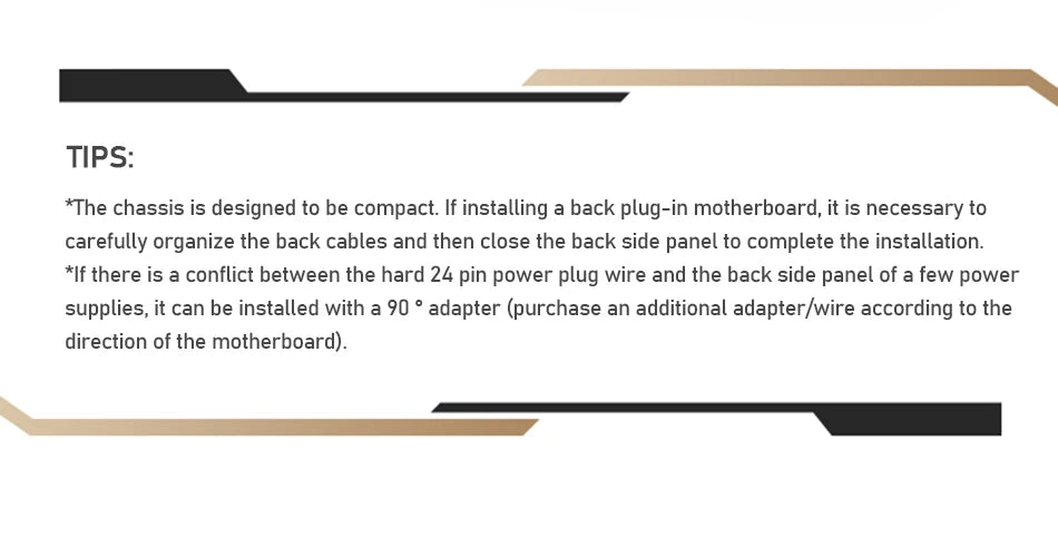 Jonsbo D32 STD/PRO Black MATX Desktop Small Case Support ATX/SFX Power Supply 240 Water Cooling Computer Office PC Case.