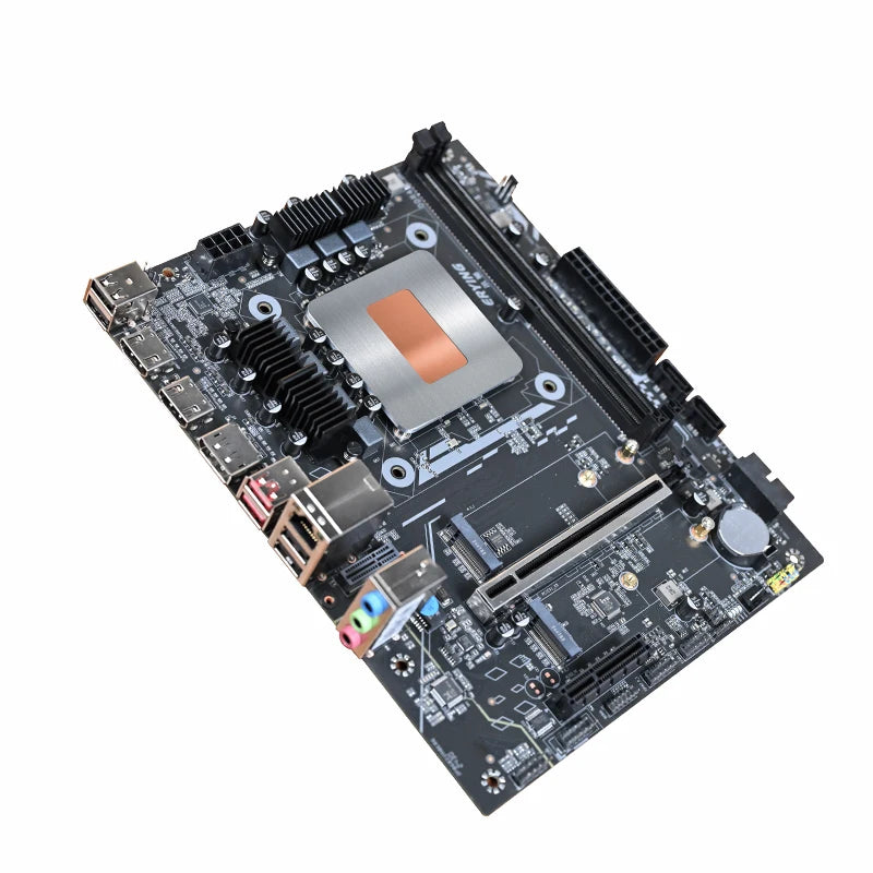 DIY Gaming Computer Motherboard with Onboard CPU 13th Core Interpose Kit Q1J1 ES 0000 8C12T DDR4 RAM LGA115X Desktop PC.