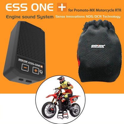 Ess-one+ Simulation Sound Group Engine Sound With Backpack For Losi 1:4 Promoto-mx Electric Remote Control Motorcycle Model Car.
