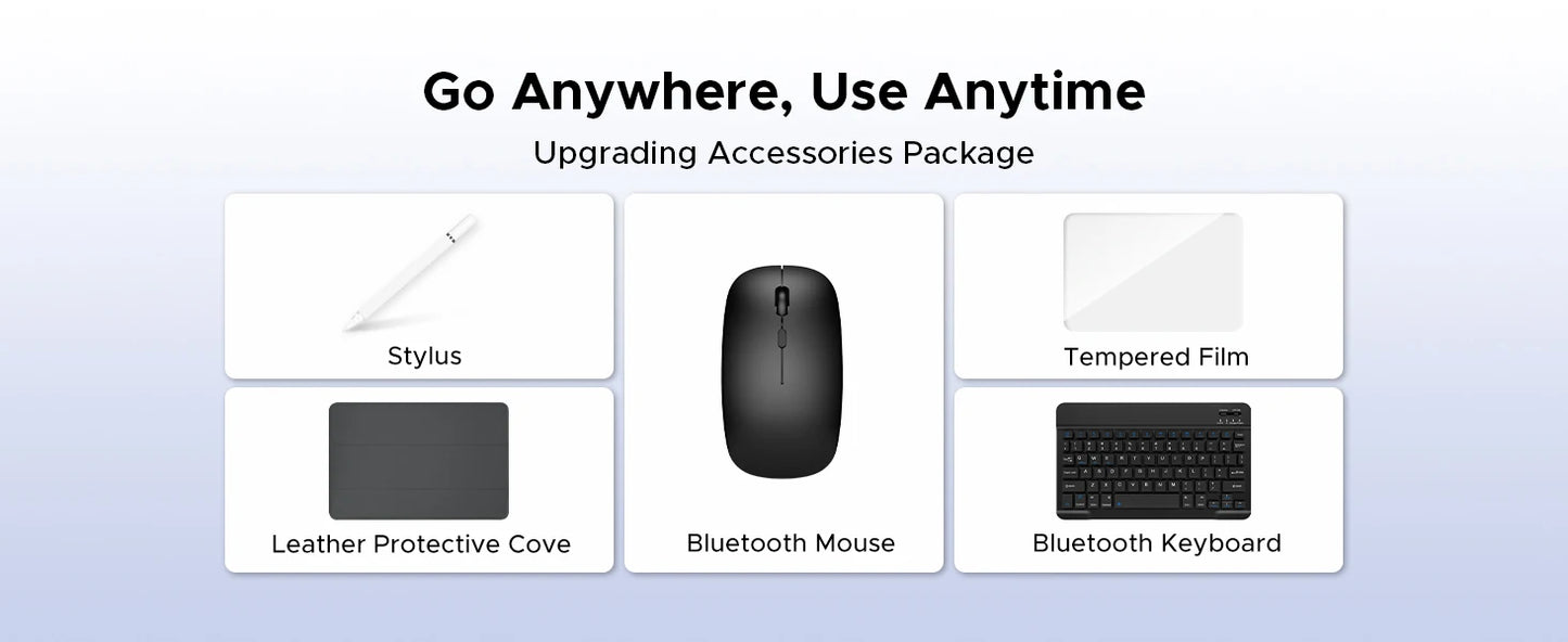 Doogee Tab G6 Tablet Pc 11 Inch Android 15 30Gb Ram(6+24) 256Gb Rom 8000Mah Battery Dual Speakers Support Widevine L1 Tablet Pc