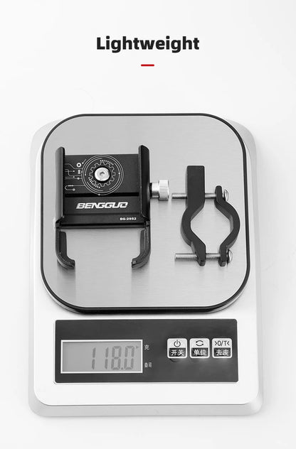 iBudim Bike Phone Holder 360 Rotation Bicycle Phone Holder for 4.7-7.0 inch Devices Motorcycle Handlebar Mobile Phone Stand.