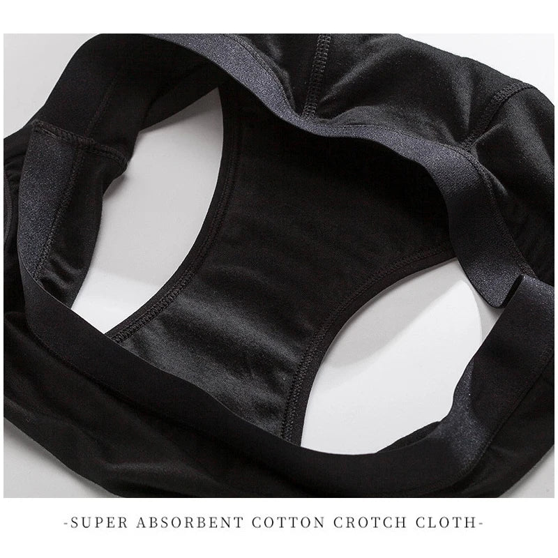 5Pcs/Set Heavy Absorbency Menstrual Panties  4 Layer Leakproof Women's Period Underwear Comfortable For Day Incontinence Briefs.