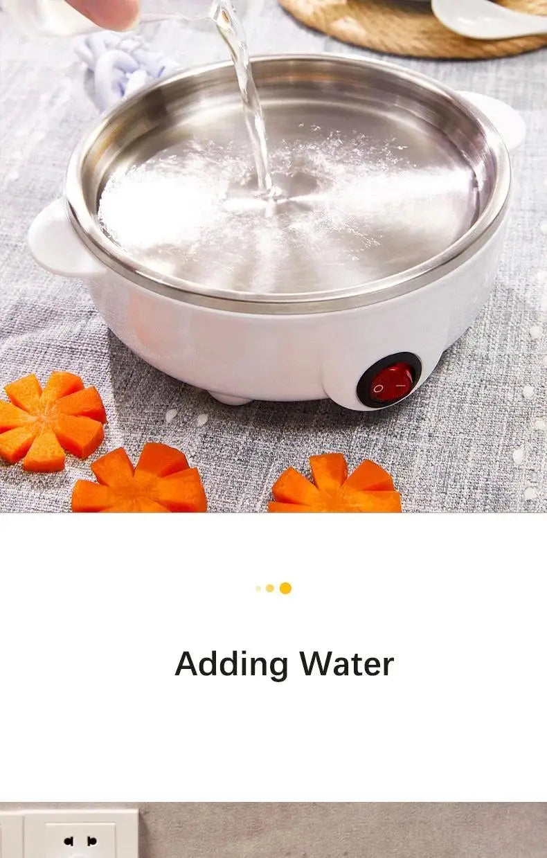 110V/220V Multifunctional Electric Egg Boiler Double Layers Egg Cooker Mini Steamer Poacher Kitchen Cooking Breakfast Machine.
