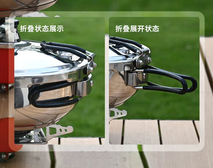 Outdoor Small Cap Pressure Pot Mini Portable Gas Pressure Pot Explosion proof Household Thickening.