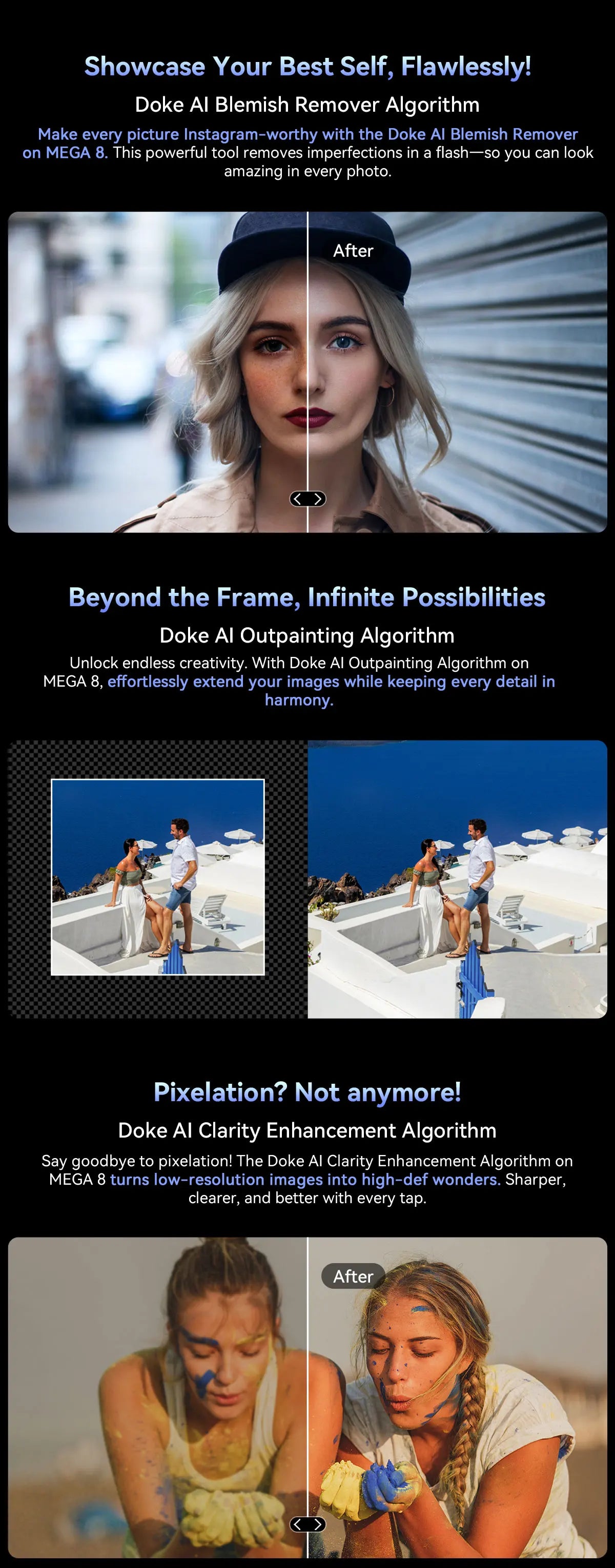 Blackview MEGA 8 Tablet 13‘’ 2K FHD Display, Octa Core T620 Android 15, 12GB RAM, 512GB ROM, 50MP + 13MP Camera, 11000 mAh