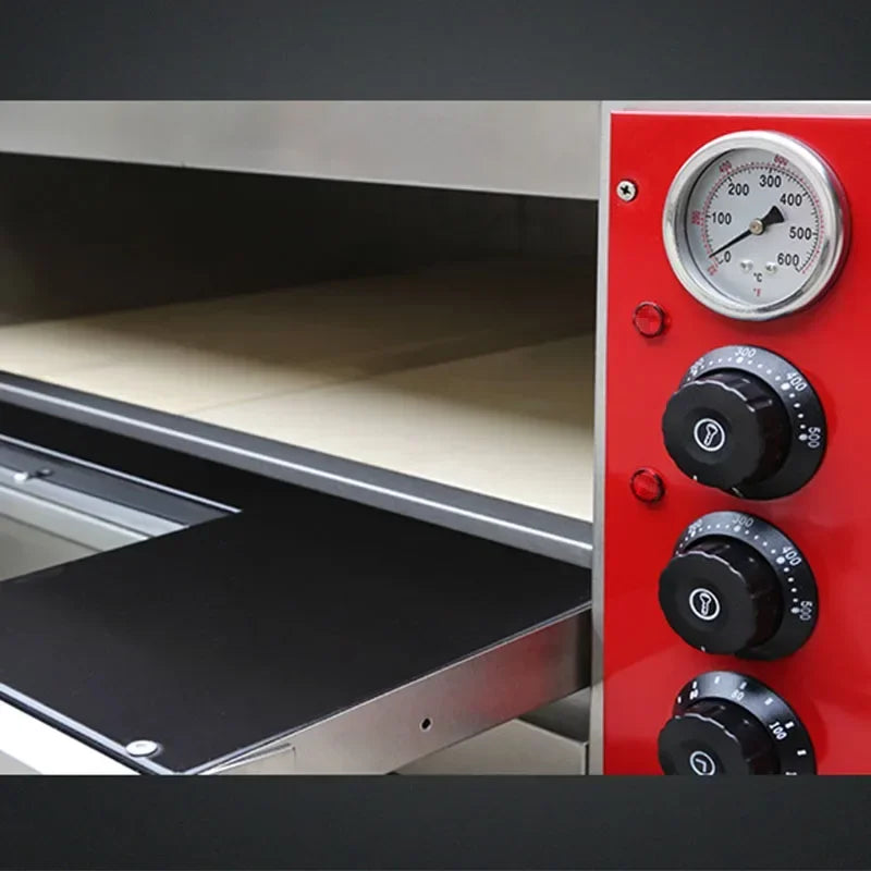 Household 220v Professional Commercial Single-layer Pizza Electric Oven Italian Pizza Oven Pizza500 Degree Grilled Chicken Fish.