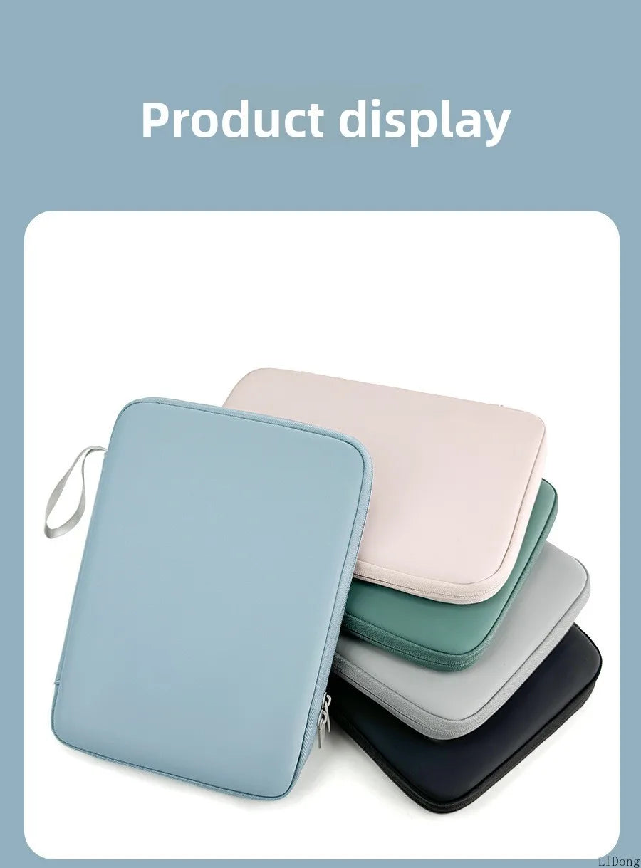 Tablet Cases Bag Sleeve 7.9-12.9 Inch Tablet pouch for IPad air case Pro Samsung Xiaomi Tablet pouch Shockproof  Multi Pockets