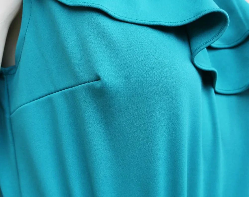 Summer Sexy Strapless Sleeveless Women's Party Jumpsuit Fashion Peplum Slim Fit Lace Up Elegant Female Office Jumpsuit Bottoms