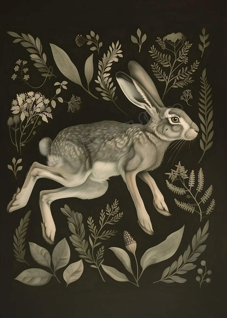 Dark Academia Woodland Moth Medusa Portrait Victorian Gothic Aesthetic Poster Canvas Painting Wall Art Pictures Home Decor Gift.