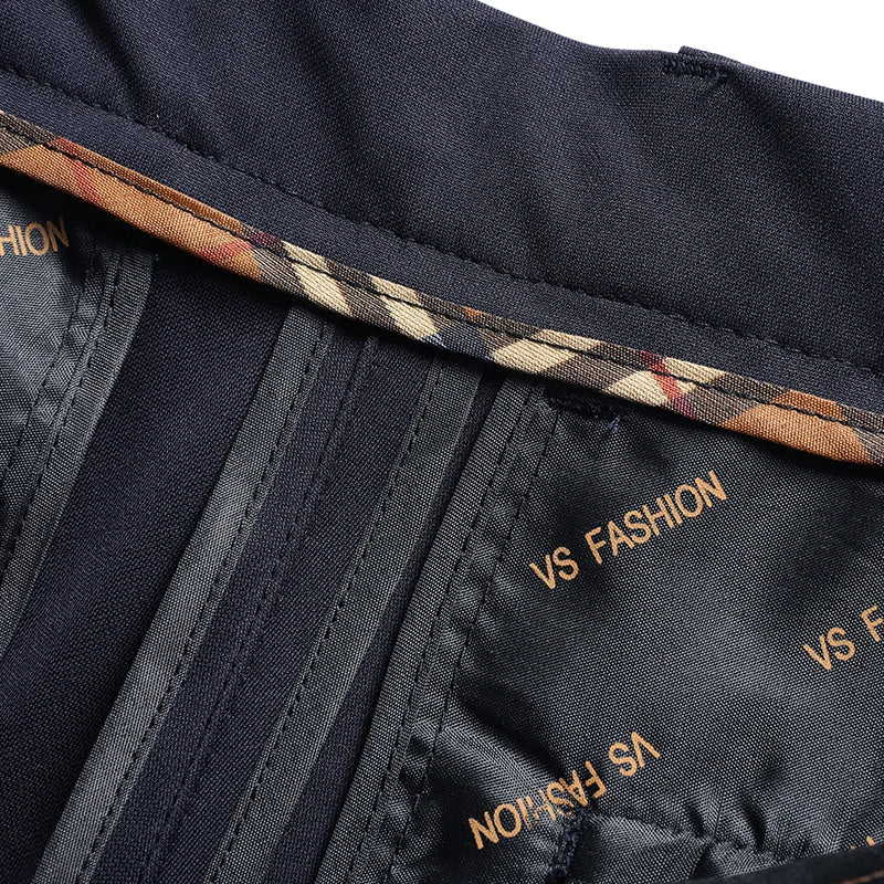 29-42 Men's Summer Pants Thin Straight Stretch Casual Pants with No Trace No Ironing Fabric Silky and Cool Feeling.