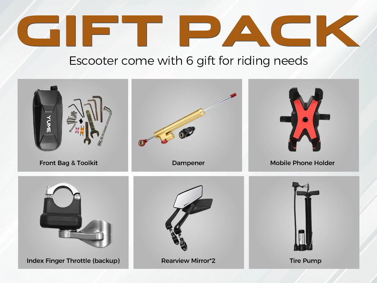 YUME X11+ adult electric scooter 6000W dual motor 60V 30Ah battery 11-inch tires top speed 95km/h range 100km..