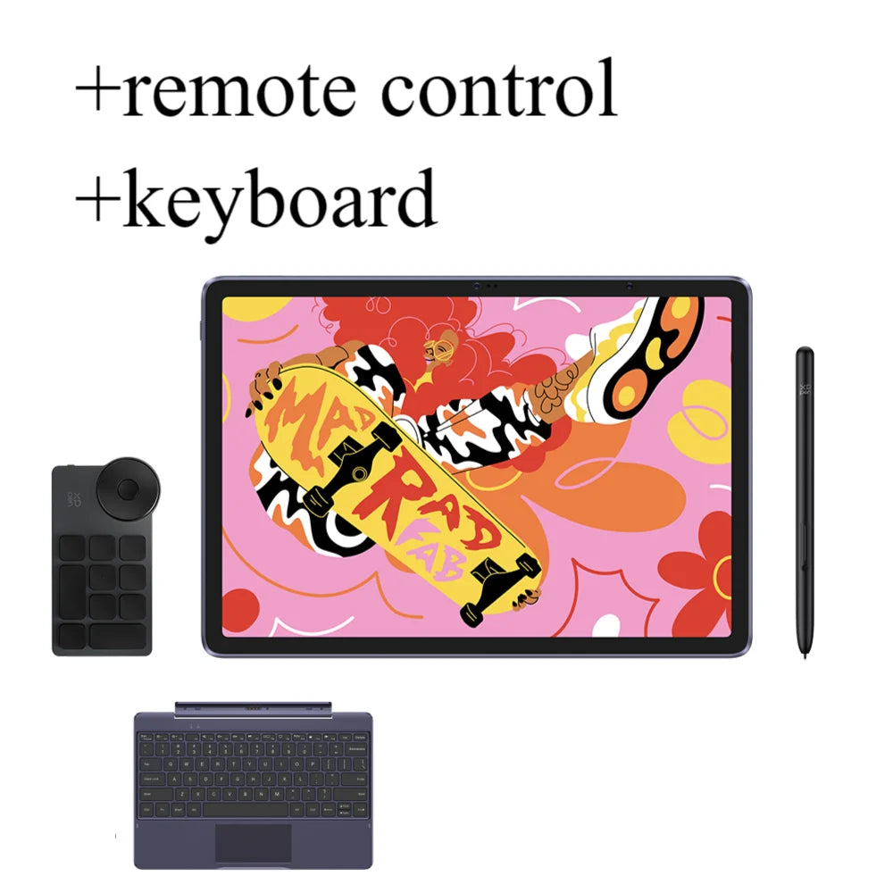 XPPen Magic Drawing Pad 12 inch Tablet Android Pad 2K Resolution 16K Levels 8GB 256GB Graphics Drawing Tablet Monitor Android 14