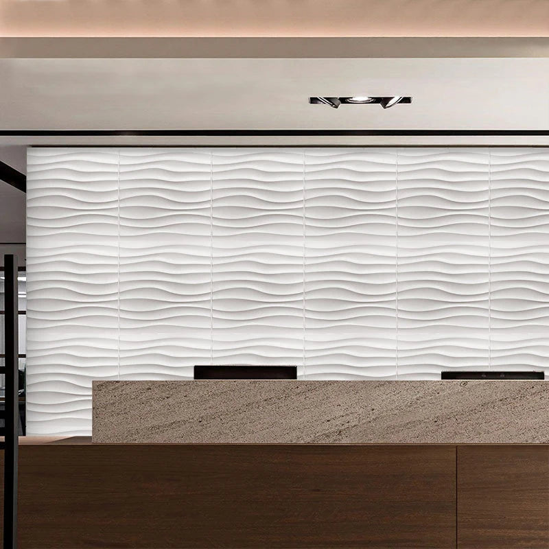 12pcs 30x30cm Champagne gold color 3D Wall Panel Shining Gold 3D Wall Sticker Wedding party background wall art Wood grain paper