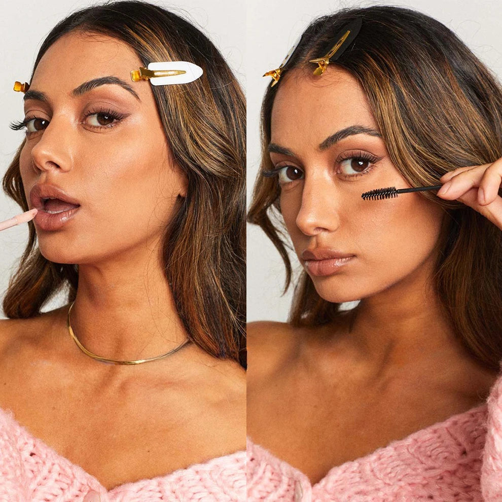 10pcs/set No Bend Seamless Hair Clips Side Bangs Barrette Makeup Washing Face Accessories Women Girls Styling Hairpins.