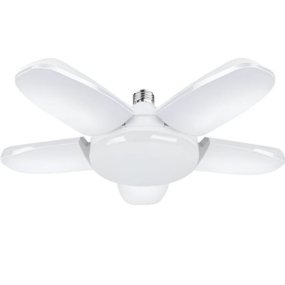 60W 100W E27 Led-lampe Fan Blade Timing Lampe 220V 110V Faltbare Led Industrielle Glühbirne Lampe für Home Decke Licht Garage Licht.