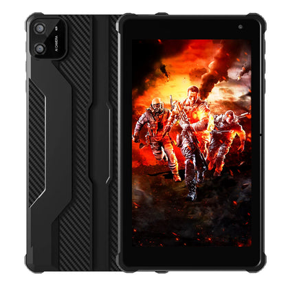 PRITOM Tablet 7" Android 14 Tablets, 8GB RAM(3+5GB Expand) 64GB ROM, A523 Octa-Core Processor, 5G WiFi+WiFi6, Dual Camera,Black.