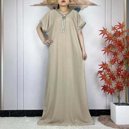 Neue Sommer-Kaftan-Abaya 2023, afrikanische Kleider für Frauen, traditionelle Kleidung, Islam-Gebetskleidung, Türkei, muslimische lose Robe, Ramadan