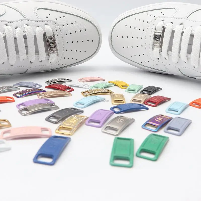 Original AF1 Schnürsenkel-Kombination, weiße flache Schnürsenkel und Schuhdekoration, Anzug, Sneaker, Schnürsenkel, Air Force One, Schuhzubehör.