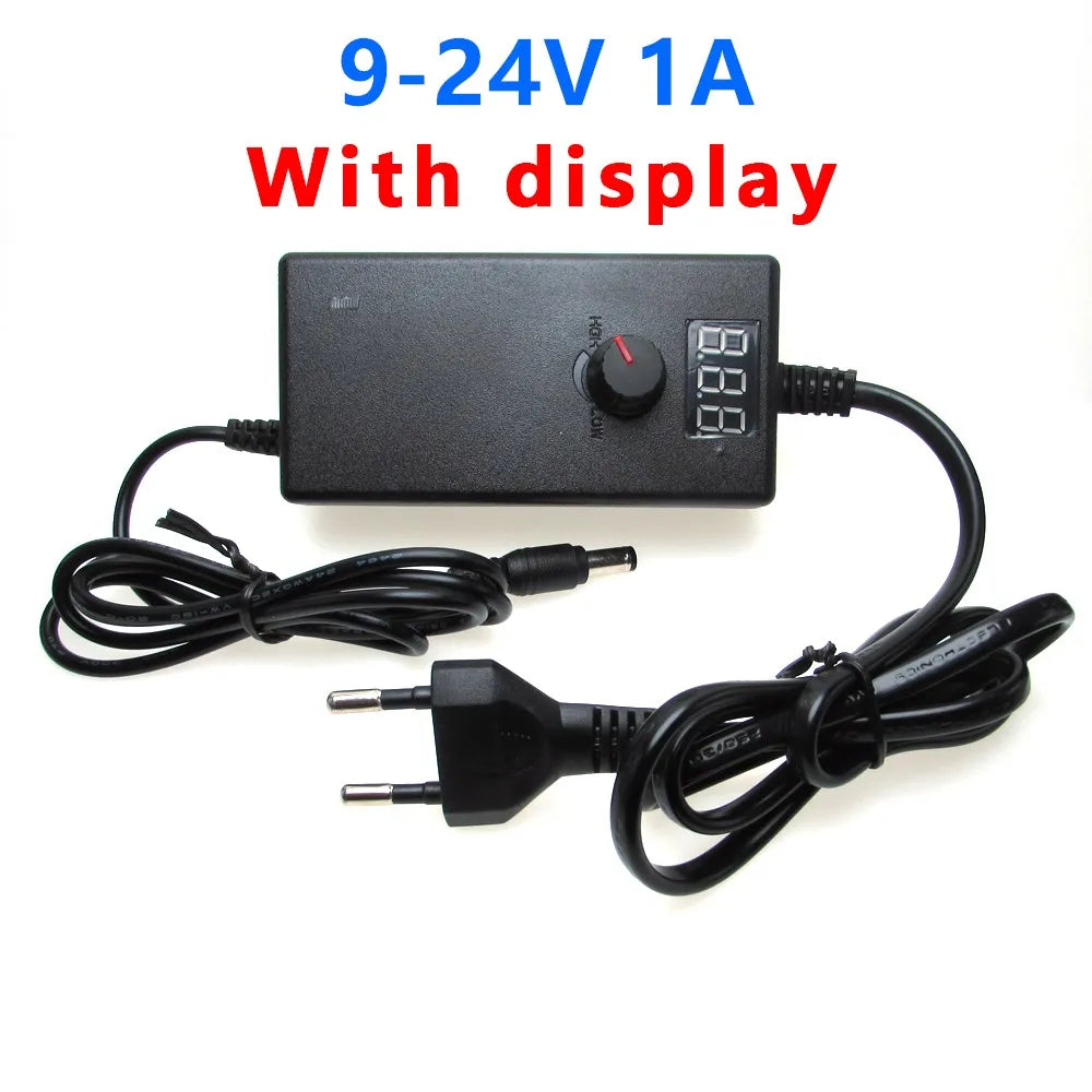 AC DC Adjustable Power Supply 3V 5V 6V 9V 12V 15V 18V 24V 1A 2A 5A AC/DC Switching Power Supply Adapter 220V To 12V 24V 12 24 V.
