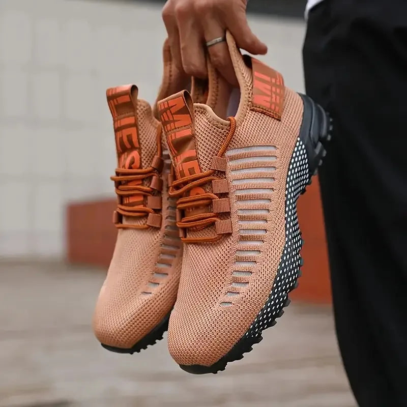 Men Casual Sneakers Summer Breathable Sport Shoes Lightweight Outdoor Mesh Running Shoes Athletic Jogging Tenis Walking Shoes.