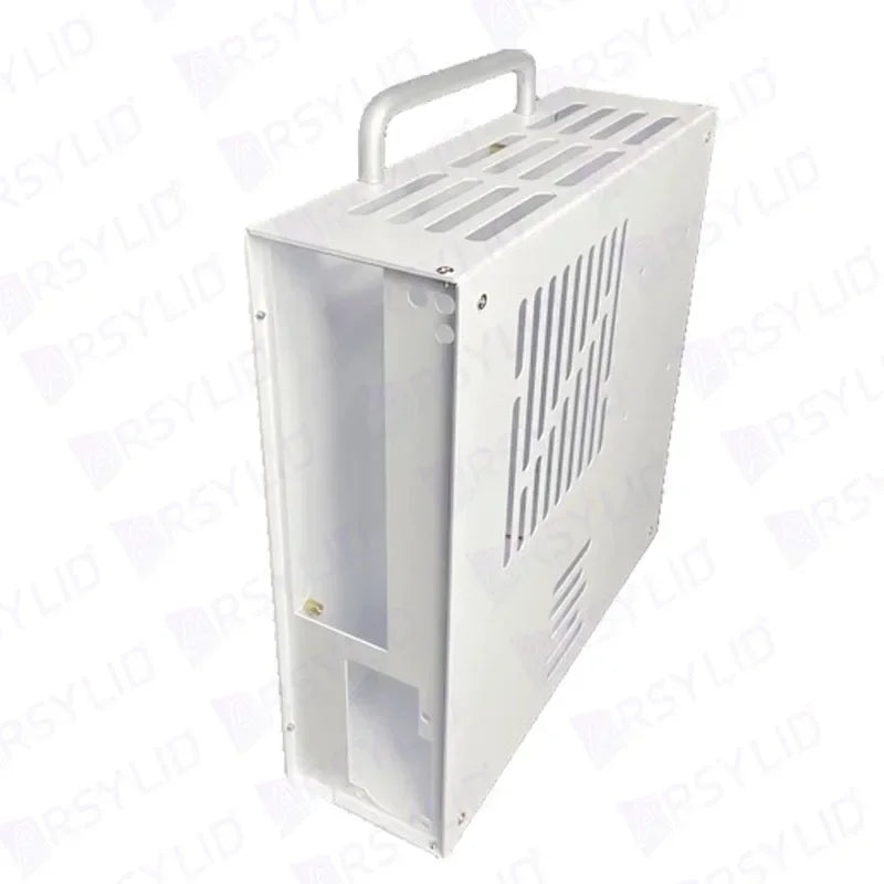 ARSYLID D9 M-ATX Computer Case 5.3L Smaller Mini Core Display Form Factor Chassis 63mm Radiator Flex PSU.