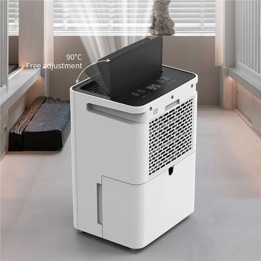 3.2L Household Dehumidifier Moisture Absorbent Desktop Air Dryer Drying Machine Electric Absorber Bedroom Kitchen LED Display.
