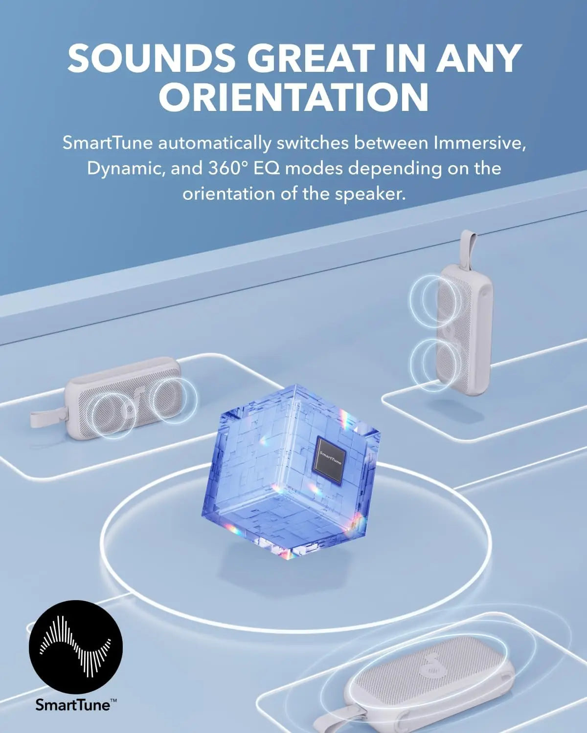 (EU stock) Soundcore Motion 300 Bluetooth loudspeaker, wireless, powerful sound, BassUp, Smart Tune, High-Resolution Audio.