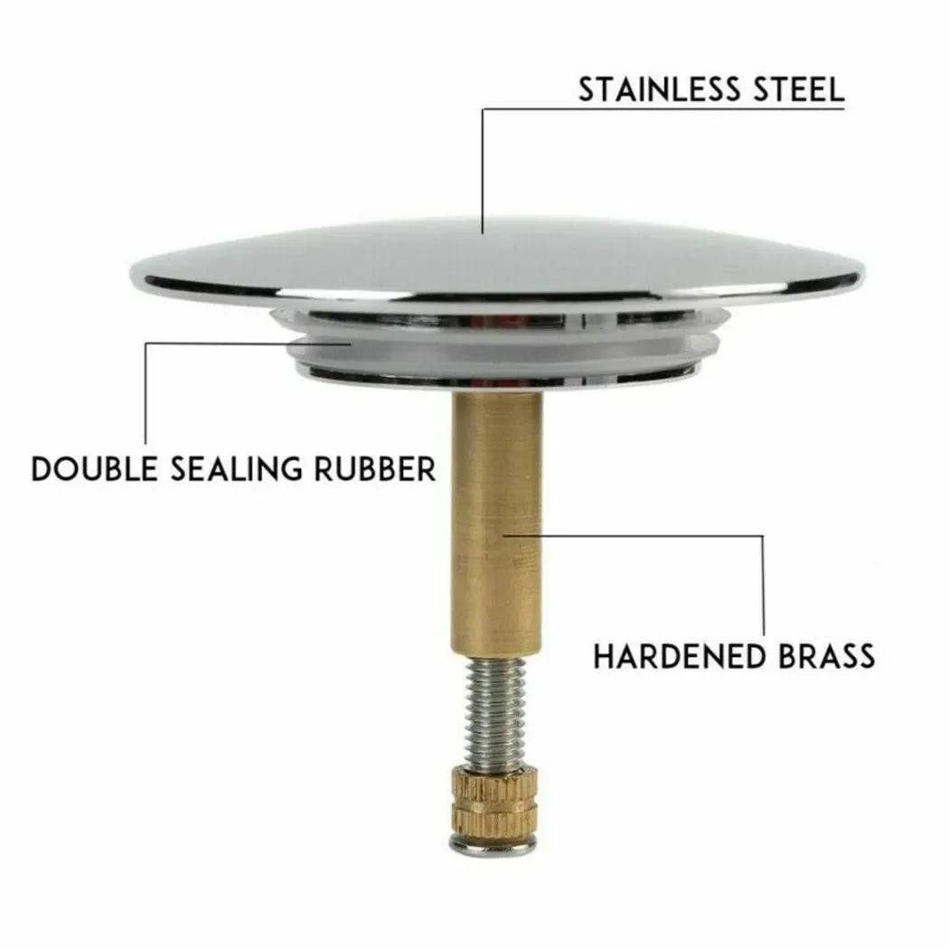 1 stücke 70mm Universal Edelstahl Becken Pop-up-Drain Filter Haar Catcher Waschbecken Sieb Badewanne Stopper Bad werkzeug
