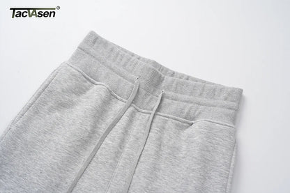 TACVASEN Fleece Hose mit weitem Bein Damenmode hoch taillierte Jogging hose Lounge hose weiche warme Winter Baggy Hose Streetwear