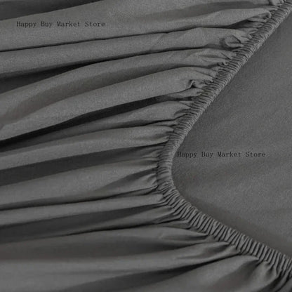 Mattress Covers Fitted Sheets Bed Bedspreads Fabric Thick Mattress Protector for Single Double King Queen Size Beds.