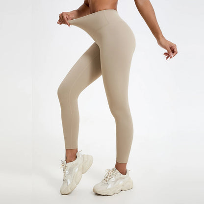 Hearuisavy Super Soft Fabrics High Waist Leggings Quick-Dry Gym Yoga Pants Running Workout Tights Push Up Sports Leggings Women.