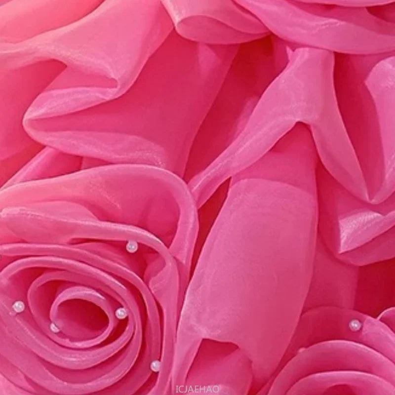 2025 Prinzessinnenkleid zum ersten Geburtstag für Mädchen, neue Hochzeit, Blumenmädchen, Klavieraufführung, Host-Kleid, Party-Kleidung, Outfits, passendes Bankett.