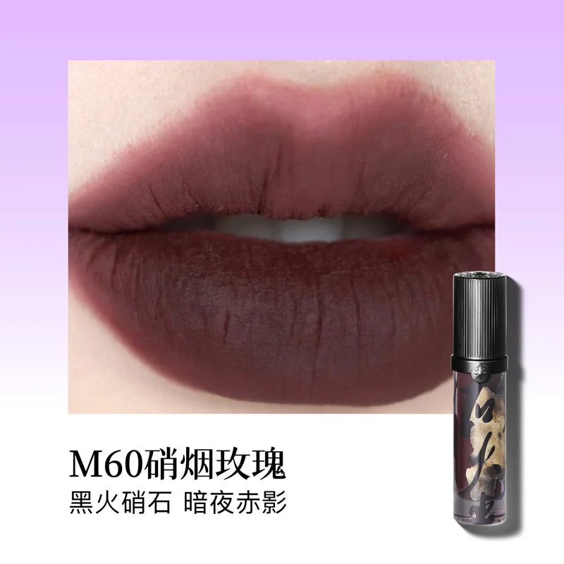 Girlcult Matte Nude Lipstick Velvet Cosmetic Long Lasting Waterproof Non-Stick Cup Lip Glaze Lip Makeup Gift for Girls and Women